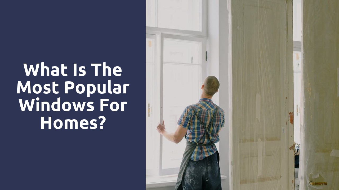 What is the most popular windows for homes?